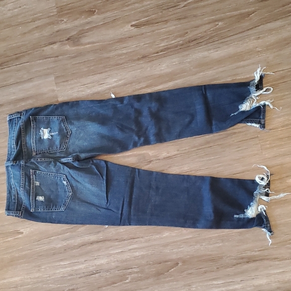 JBD Mid-rise Distressed Boyfriend Skinny with Destroyed Hem size 25 - Picture 5 of 11